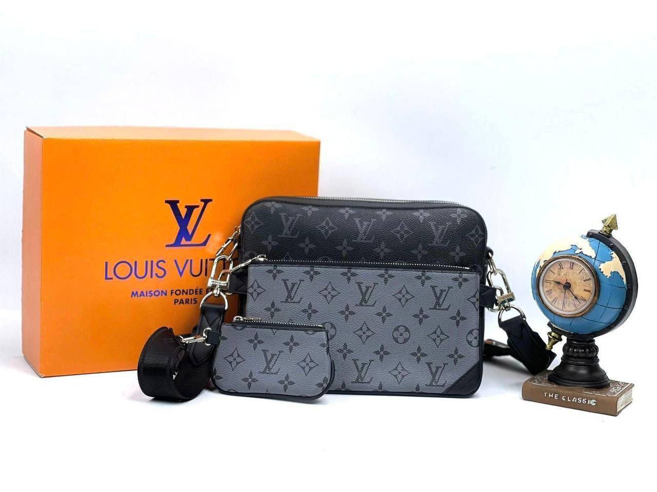 Louis Vuitton Alpha Wearable Wallet / Trio Messenger Bag